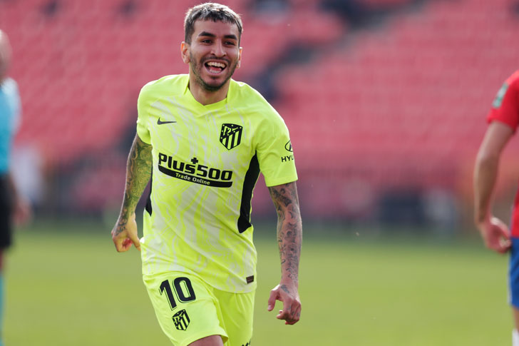 Mshambuliaji wa Atletico Madrid Angel Correa