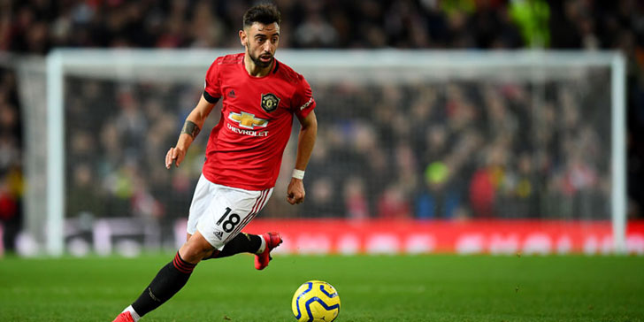 Manchester United midfielder Bruno Fernandes (Kiungo wa Manchester United Bruno)