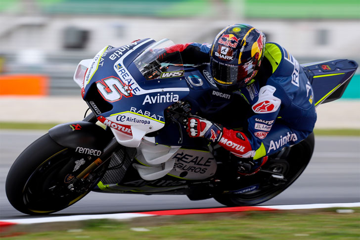 Johann Zarco of Ducati (Johann Zarco wa Ducati)