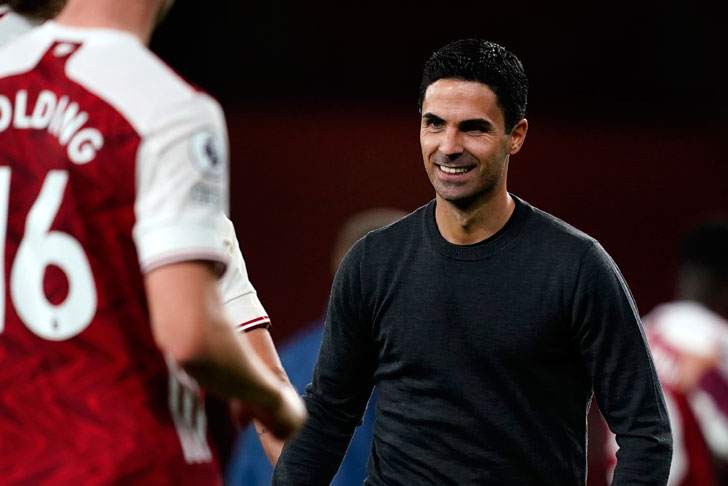 Meneja wa Arsenal Mikel Arteta