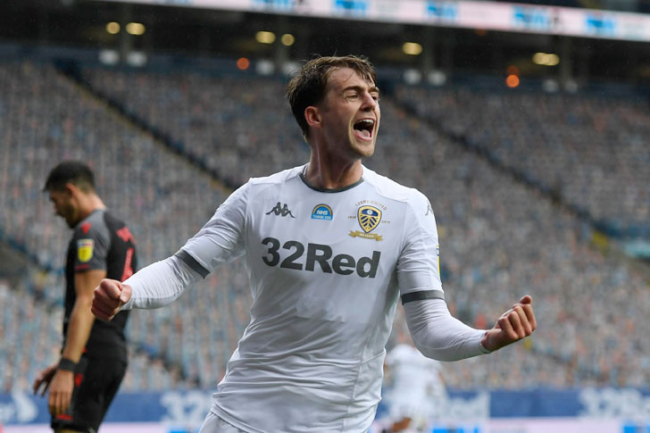 Mshambuliaji wa Leeds United Patrick Bamford