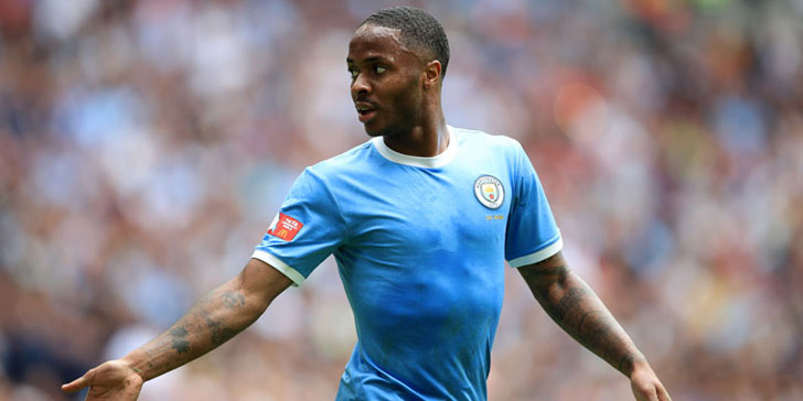 Kiungo wa Manchester City Raheem Sterling